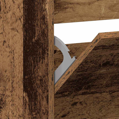 Armadio per Scarpe con porta Legno vecchio 80 x 21 x 163.5 cm