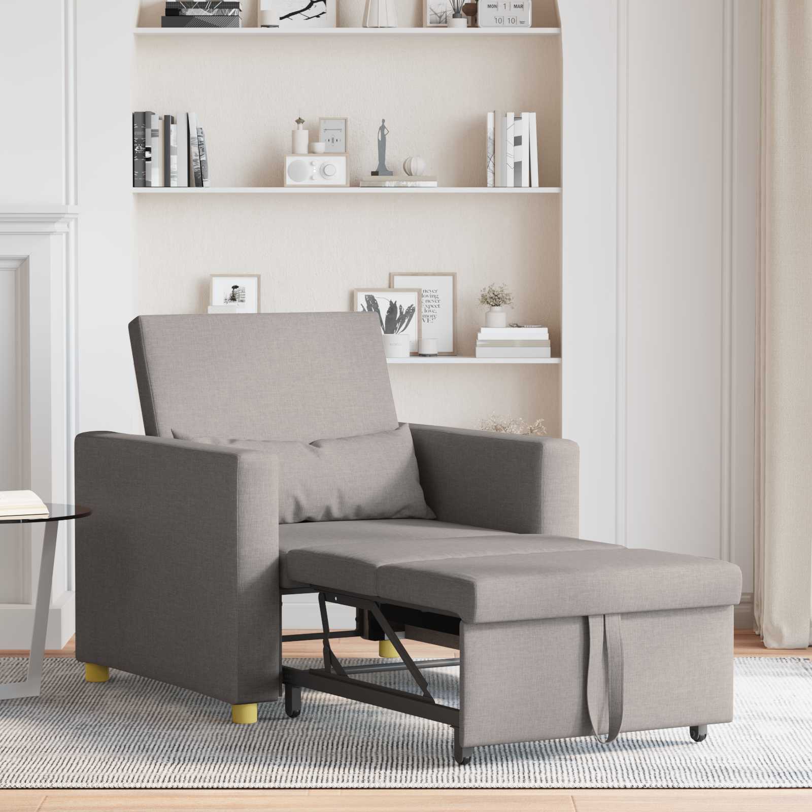Divano letto estraibile singolo Talpa 90 x 165 x 87 cm Tessuto | homemem39