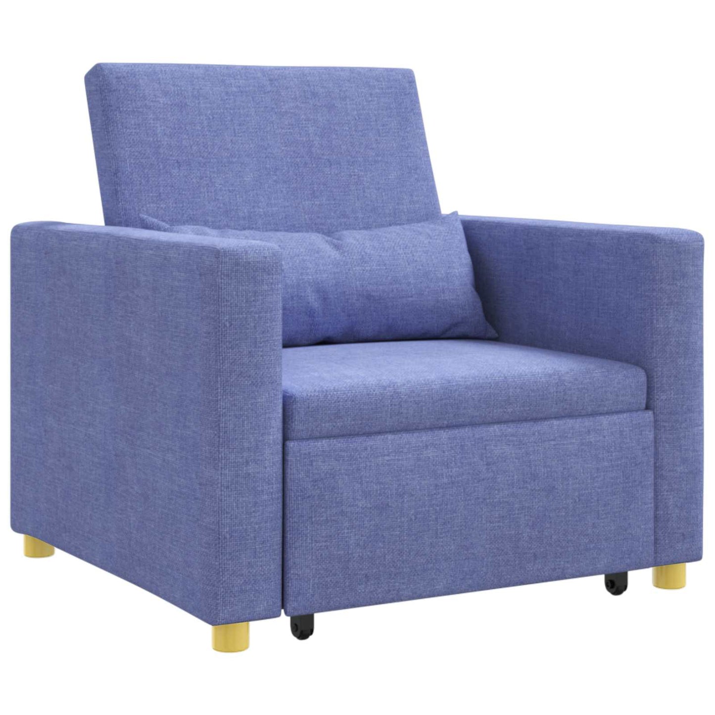 Divano letto estraibile singolo Blu Jeans 90 x 165 x 87 cm | homemem39