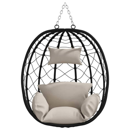Sedia uovo sospesa Talpa 91,5 x 54,5 x 107 cm polyrattan | homemem39