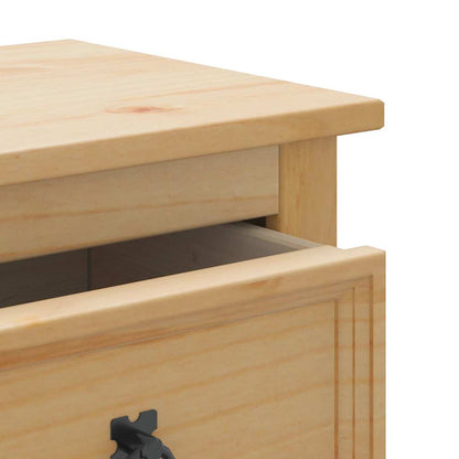 Set Mobili da Bagno 2 pz Corona in Legno Massello di Pino | homemem39