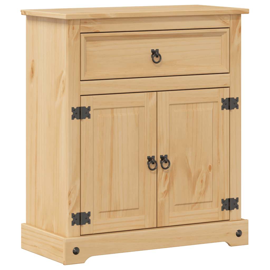 Set Mobili da Bagno 3 pz Corona in Legno Massello di Pino | homemem39