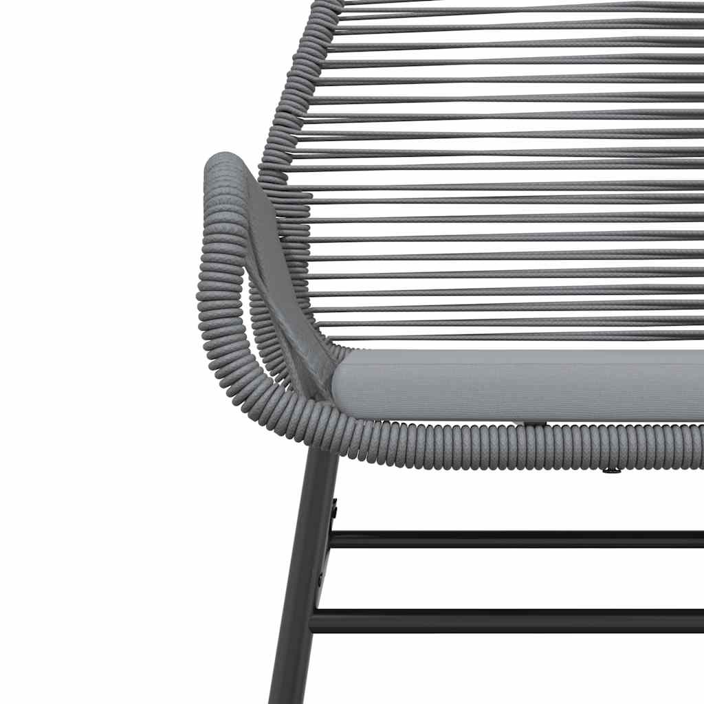 Set da Pranzo da Giardino 5 pz con Cuscini Polyrattan Vetro | homemem39