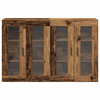 Armadi da Muro 2 pcs Legno vecchio 69,5 x 34 x 90 cm - homemem39