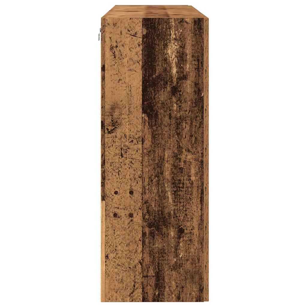 Armadi da Muro 2 pcs Legno vecchio 69,5 x 34 x 90 cm - homemem39