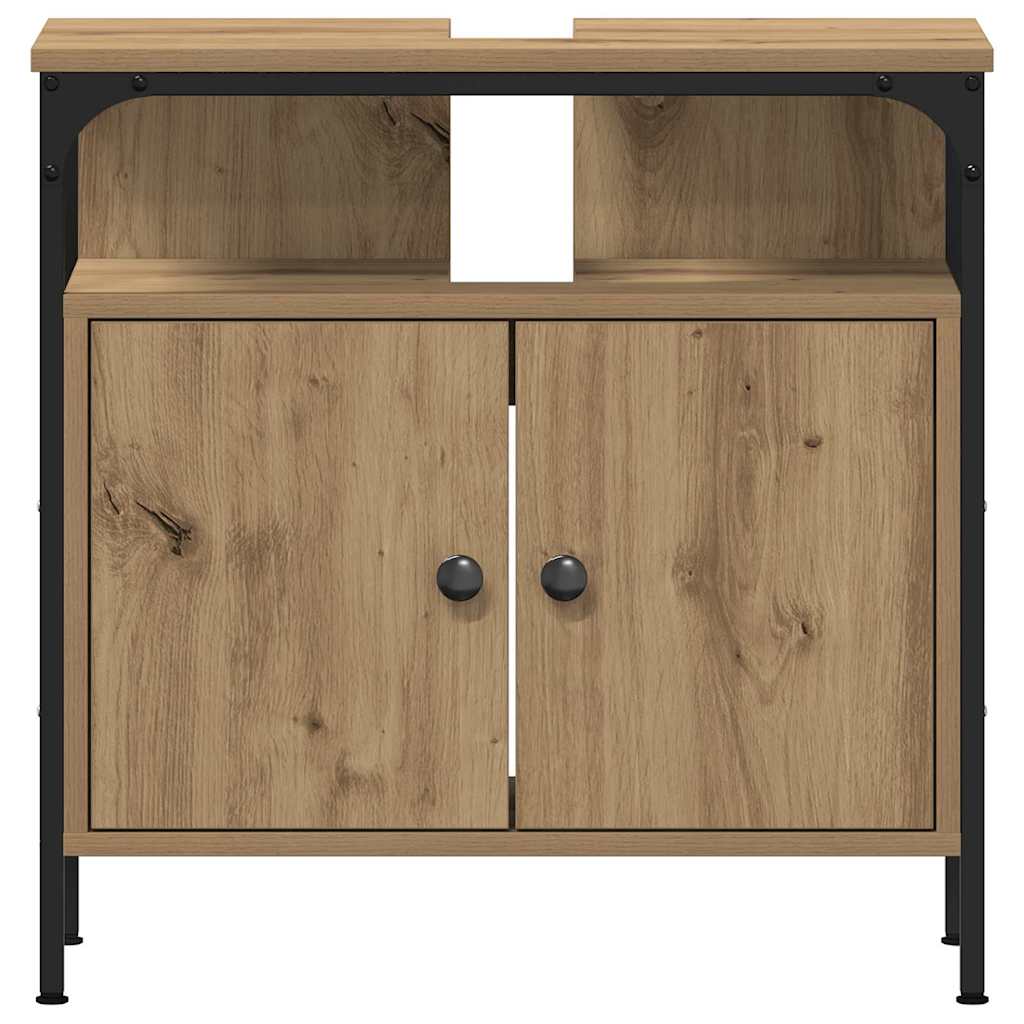 Set di mobili per il bagno 3 pz Marrone 80 x 30 x 60 cm | homemem39