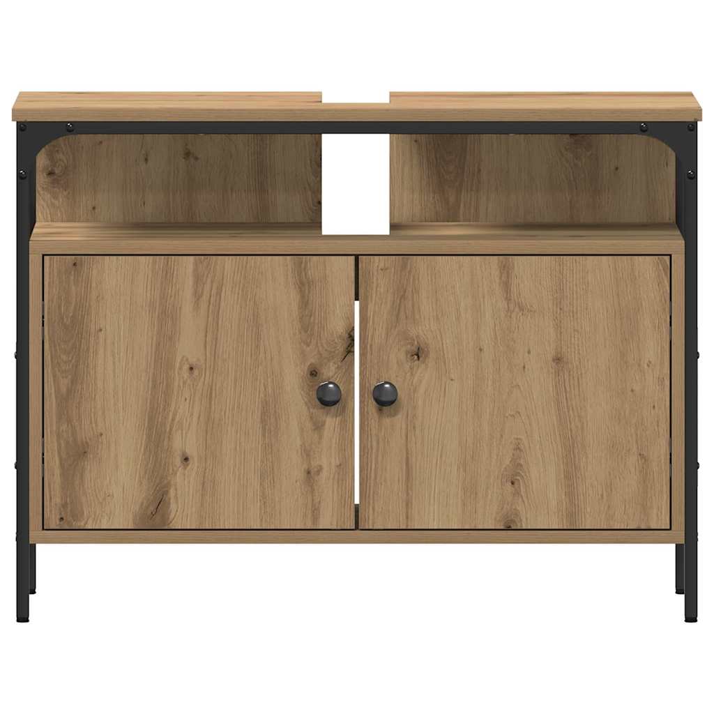 Set di mobili per il bagno 3 pz Marrone 80 x 30 x 60 cm | homemem39