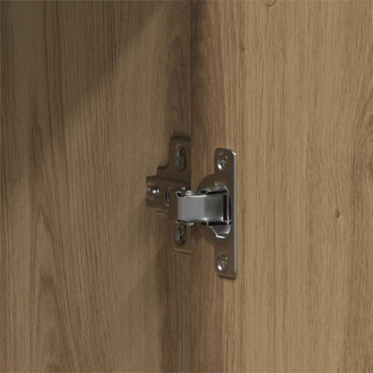 Set di mobili per il bagno 3 pcs Marrone Legno multistrato