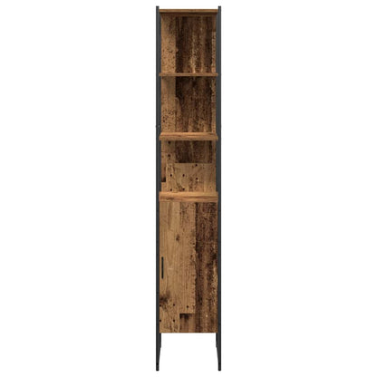 Set di mobili per il bagno 3 pcs Marrone Legno multistrato | homemem39