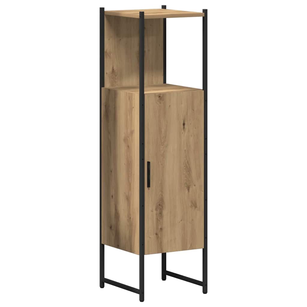 Set di mobili per il bagno 3 pz Marrone 33 x 33 x 120,5 cm | homemem39