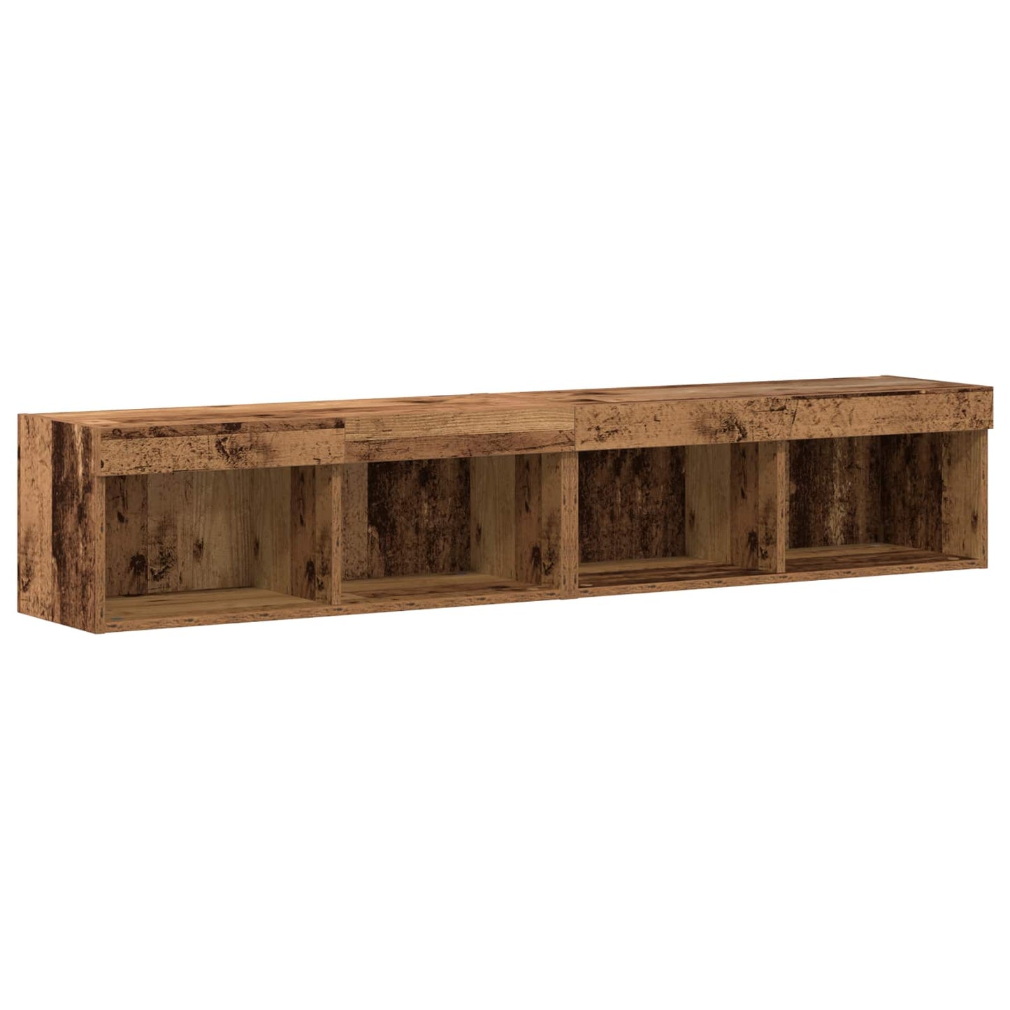 Set mobile TV 6 pcs Legno vecchio Legno multistrato