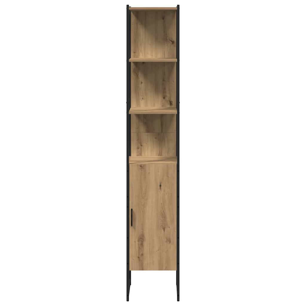 Unità da Bagno con lo scaffale 3 pcs Marrone Legno multistrato | homemem39