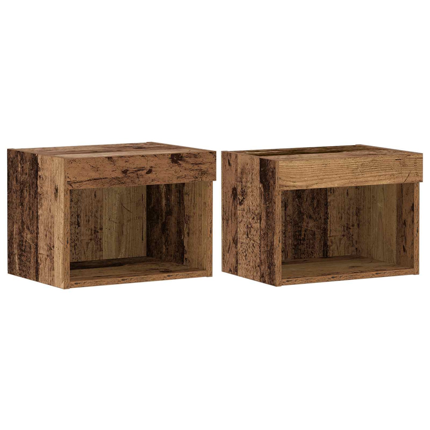 Set mobile TV 8 pcs Legno vecchio Legno multistrato