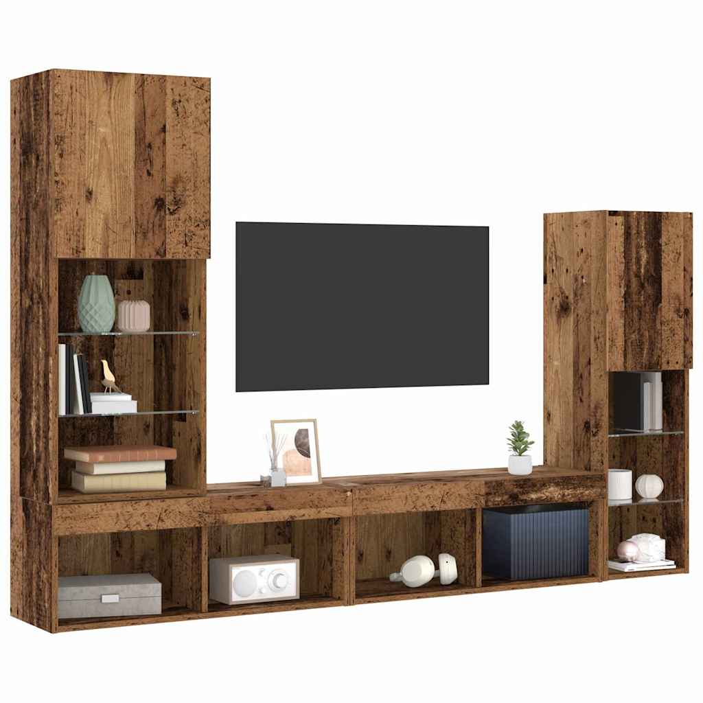 Mobile TV Legno vecchio 40.5 x 30 x 102 cm Legno multistrato