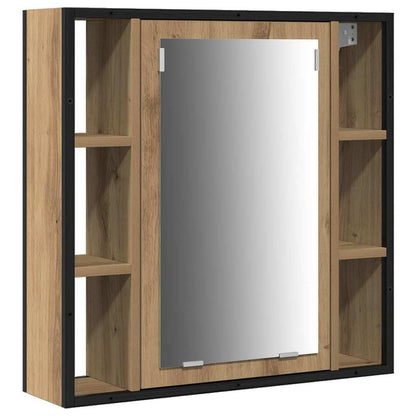 Unità da Bagno con lo scaffale 3 pcs Marrone Legno multistrato | homemem39