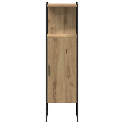Set di mobili per il bagno 4 pz Marrone 33 x 33 x 185,5 cm | homemem39