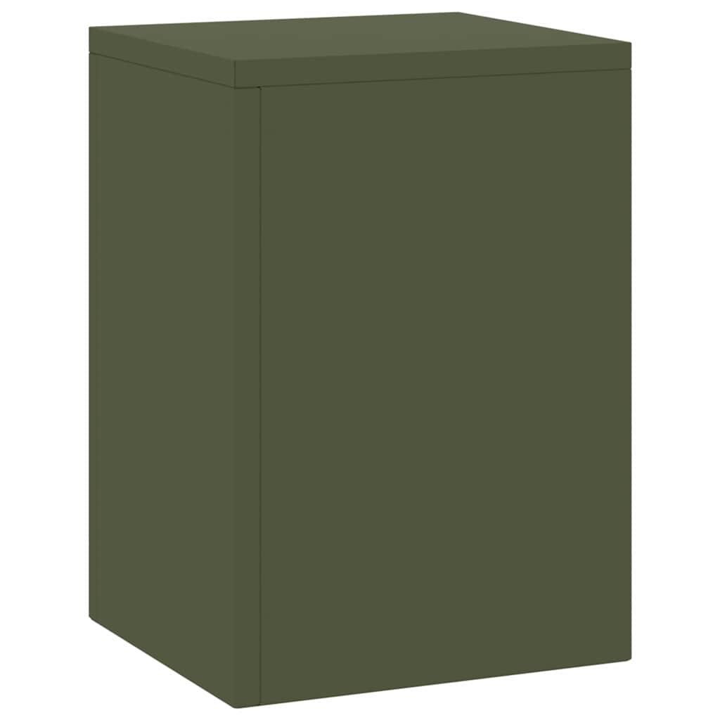 Supporti per piante 2 pcs Oliver verde 24 x 24 x 35 cm Acciaio