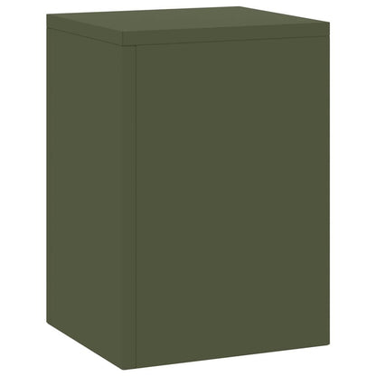 Supporti per piante 2 pcs Oliver verde 24 x 24 x 35 cm Acciaio