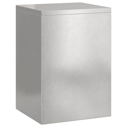Supporti per piante 2 pcs Argento 24 x 24 x 35 cm