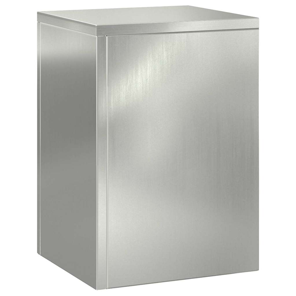 Supporti per piante 2 pcs Argento 24 x 24 x 35 cm