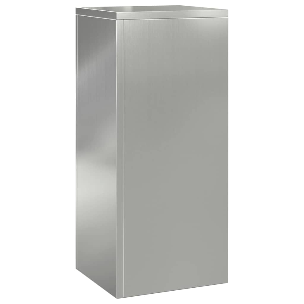 Supporti per piante 2 pcs Argento 24 x 24 x 55 cm