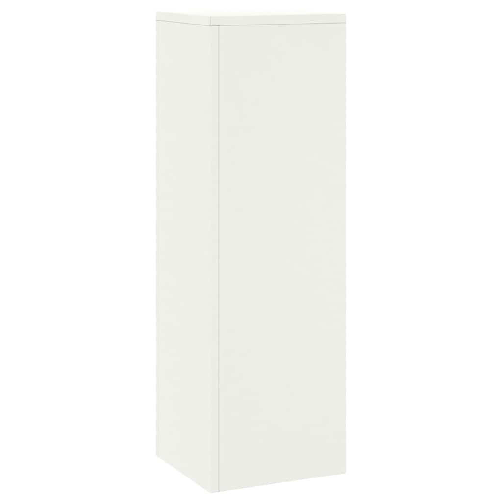 Supporto per piante 2 pcs Bianco 24 x 24 x 75 cm Acciaio | homemem39
