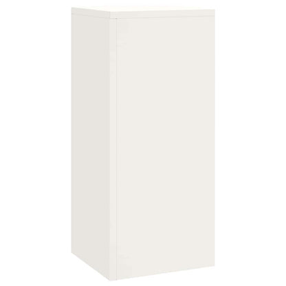 Supporti per piante 3 pcs Bianco 24 x 24 x 75 cm Acciaio