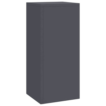 Supporti per piante 3 pcs Antracite 24 x 24 x 75 cm Acciaio
