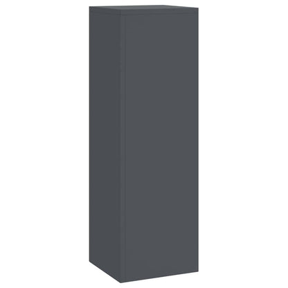 Supporti per piante 3 pcs Antracite 24 x 24 x 75 cm Acciaio