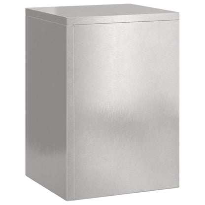 Supporti per piante 3 pcs Argento 24 x 24 x 75 cm