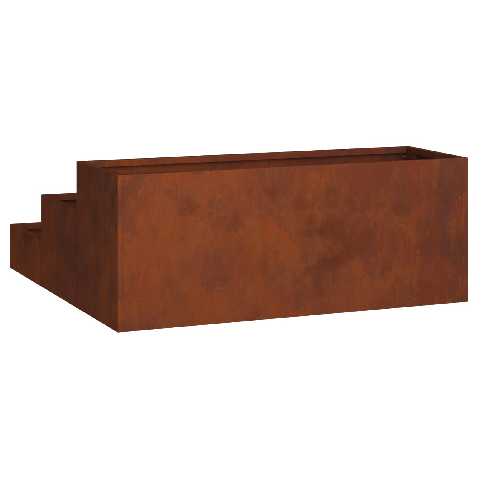 Vaso da giardino Ruggine 90 x 90 x 35 cm | homemem39