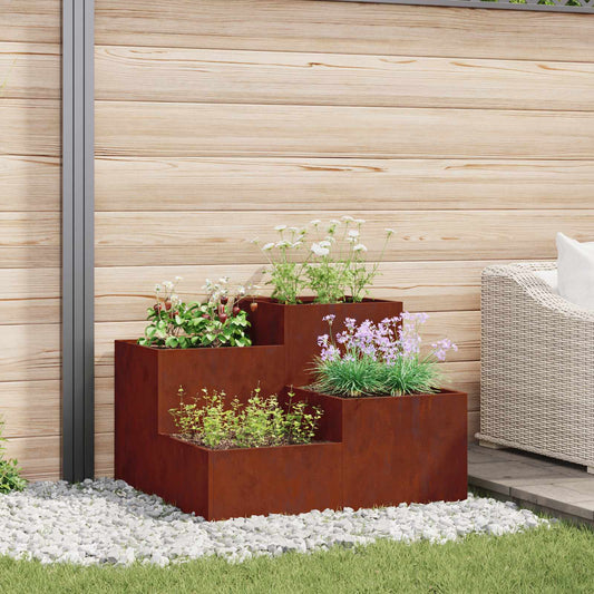 Vaso da giardino Ruggine 100 x 100 x 60 cm | homemem39