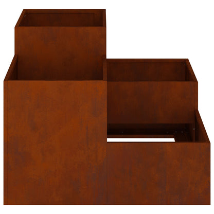 Vaso da giardino Ruggine 100 x 100 x 60 cm | homemem39