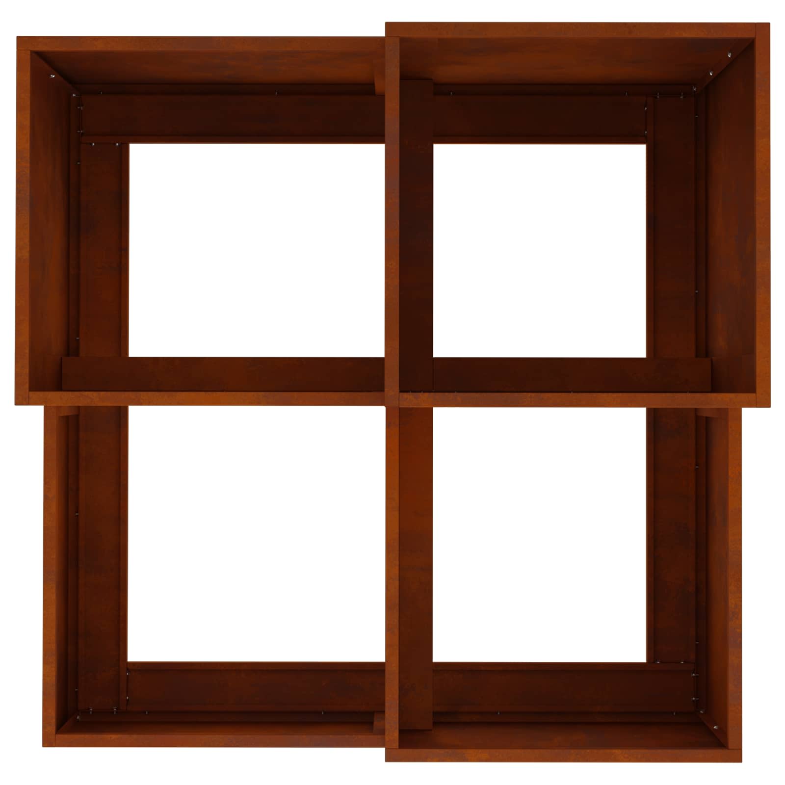 Vaso da giardino Ruggine 100 x 100 x 60 cm | homemem39