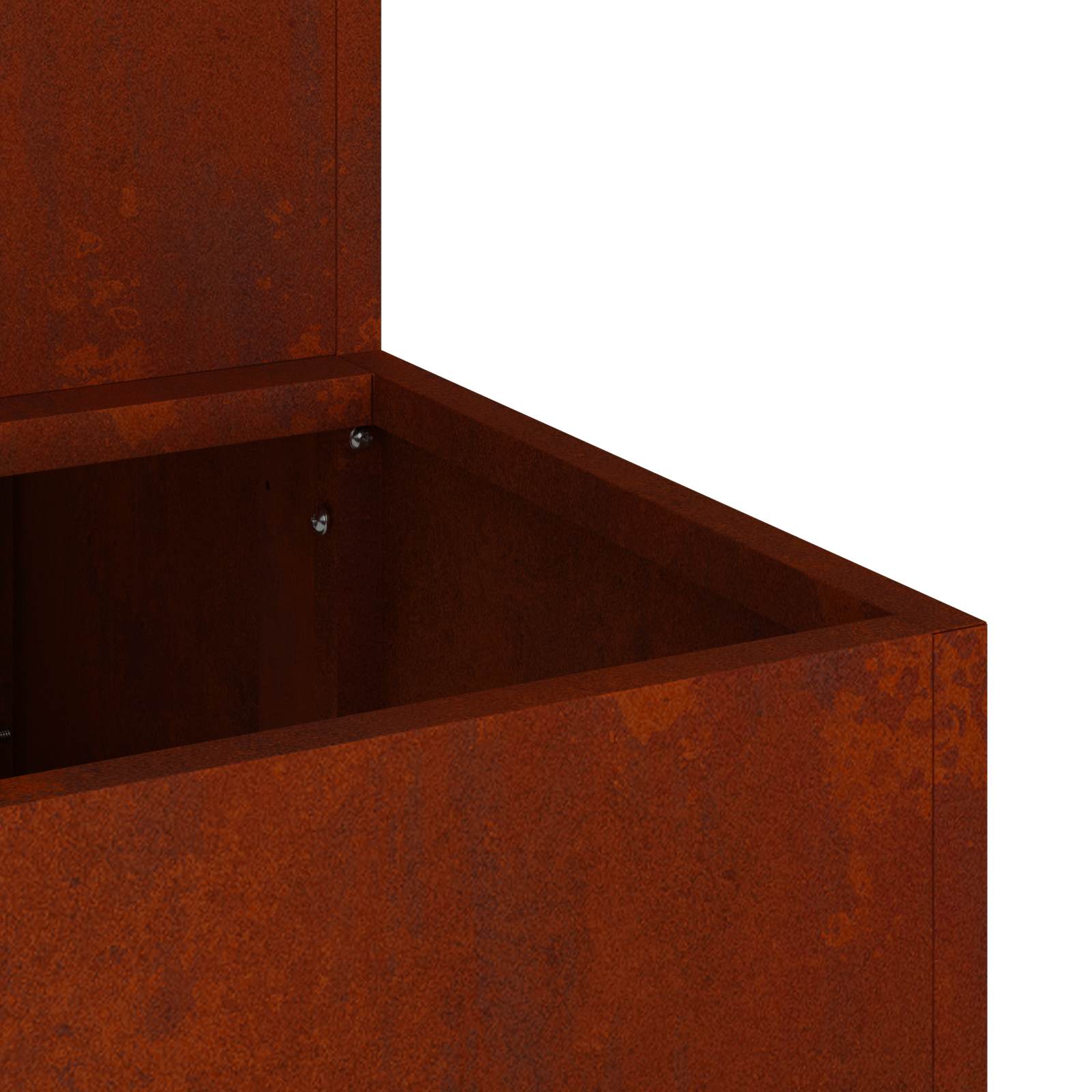 Vaso da giardino Ruggine 100 x 60 x 45 cm | homemem39