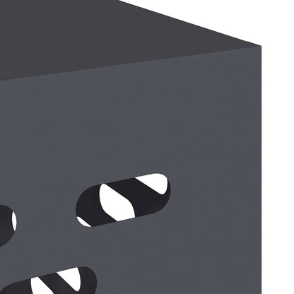 Copertura per condizionatore d'aria Antracite 90 x 40 x 60 cm