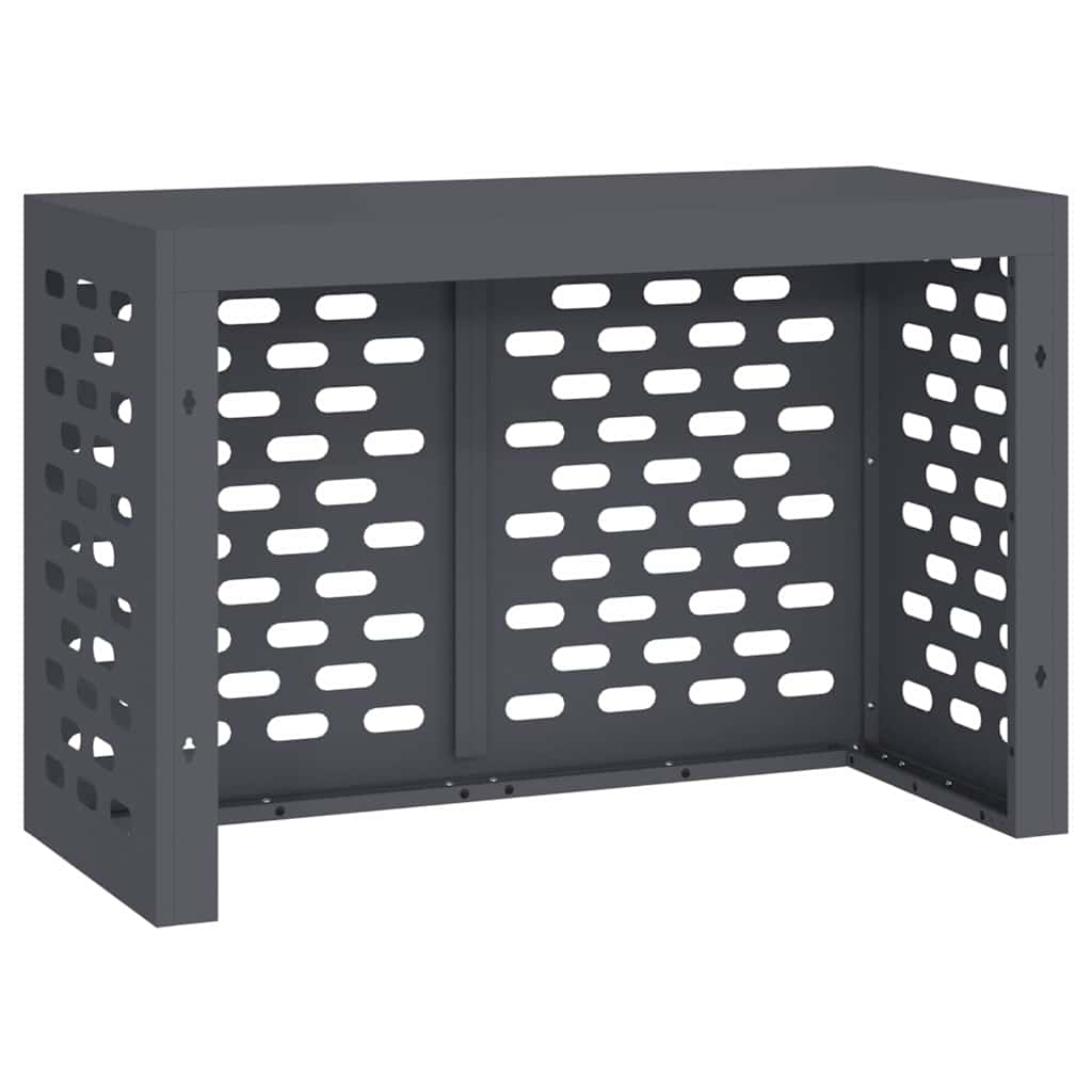 Copertura per condizionatore d'aria Antracite 90 x 40 x 60 cm