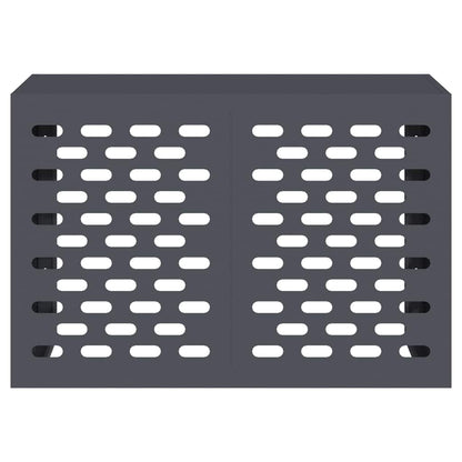 Copertura per condizionatore d'aria Antracite 90 x 40 x 60 cm