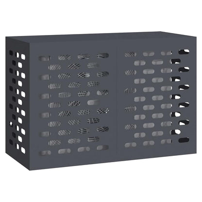 Copertura per condizionatore d'aria Antracite 90 x 40 x 60 cm