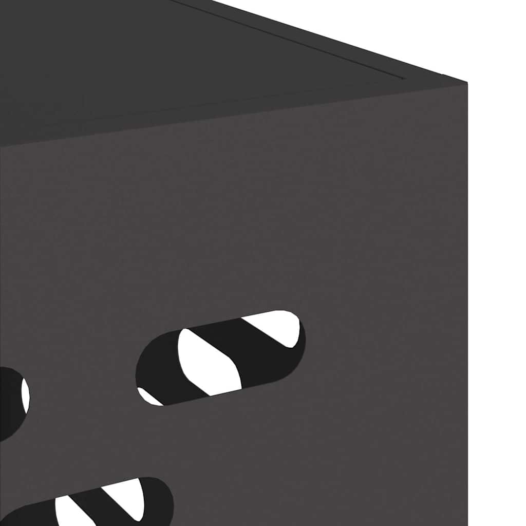 Copertura per condizionatore d'aria Nero 100 x 50 x 70 cm