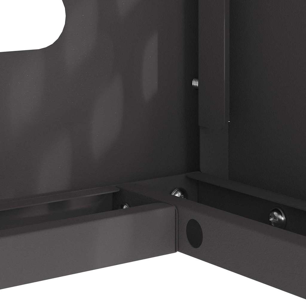 Copertura per condizionatore d'aria Nero 100 x 50 x 70 cm