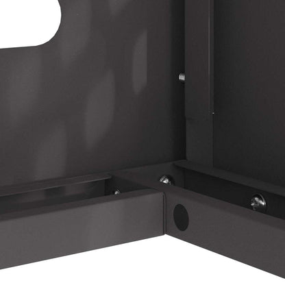 Copertura per condizionatore d'aria Nero 100 x 50 x 70 cm