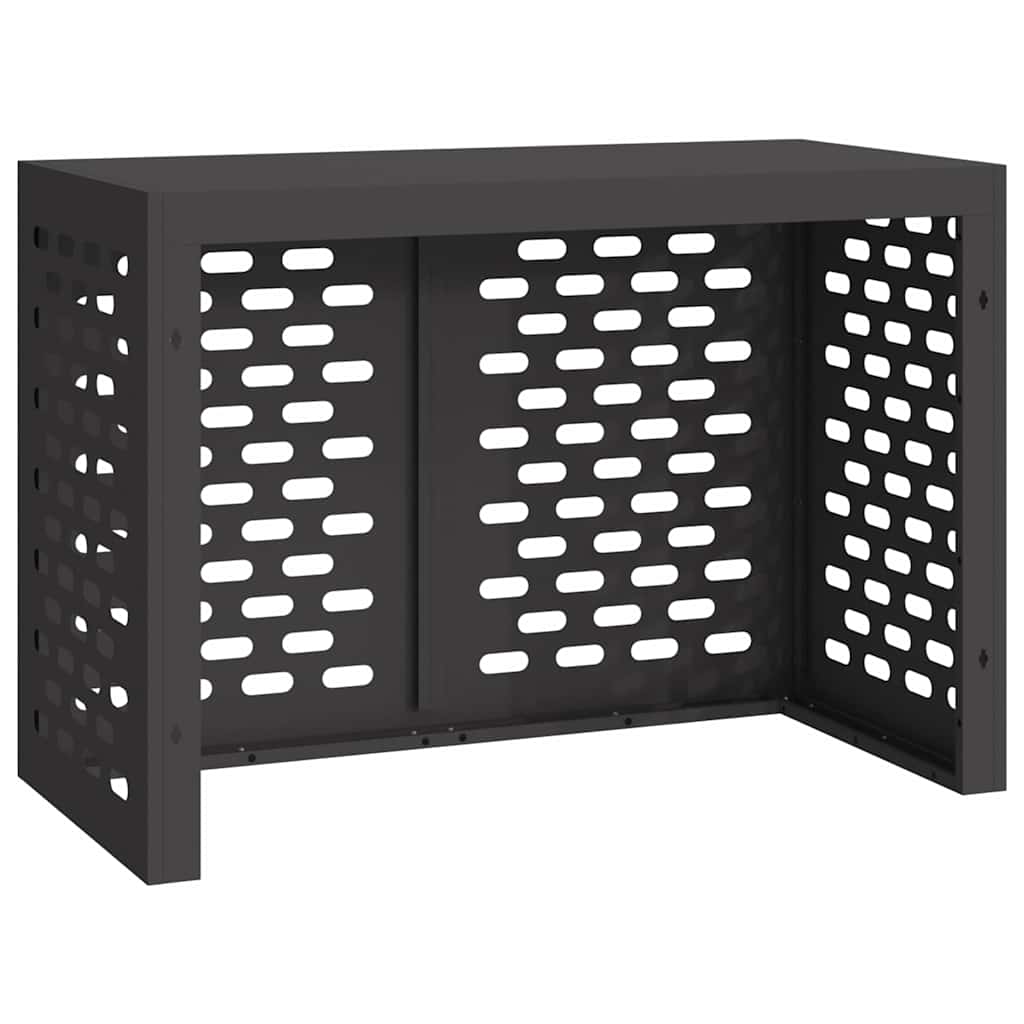 Copertura per condizionatore d'aria Nero 100 x 50 x 70 cm