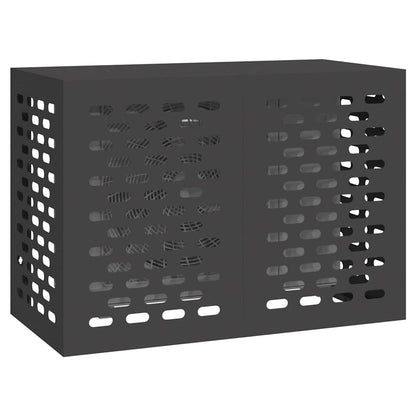 Copertura per condizionatore d'aria Nero 100 x 50 x 70 cm