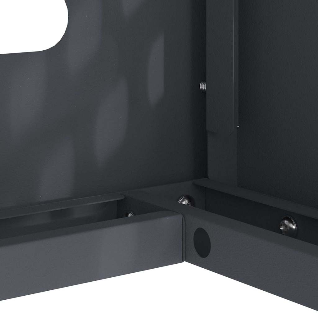 Copertura per condizionatore d'aria Antracite 100 x 50 x 70 cm