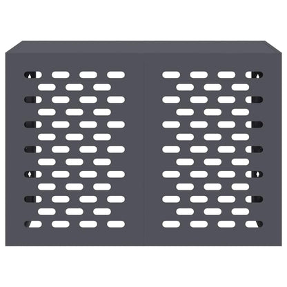 Copertura per condizionatore d'aria Antracite 100 x 50 x 70 cm