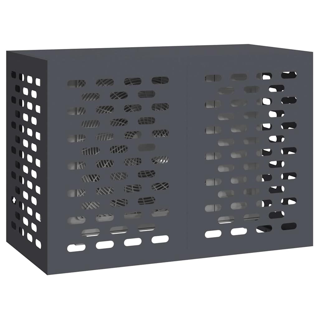 Copertura per condizionatore d'aria Antracite 100 x 50 x 70 cm