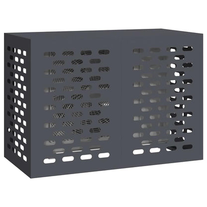 Copertura per condizionatore d'aria Antracite 100 x 50 x 70 cm