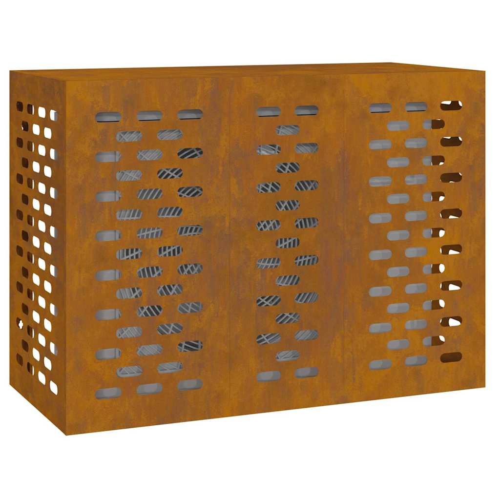 Copertura per condizionatore d'aria Ruggine 110 x 50 x 80 cm