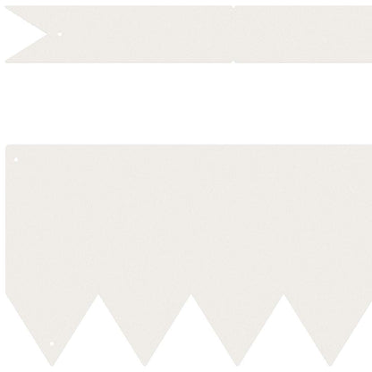 Bordura per Prato 20 pcs Bianco 100 x 0.05 x 20 cm